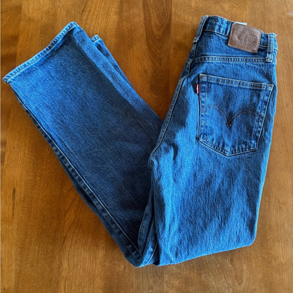 Levi’s Straight Leg High-Waist Jeans